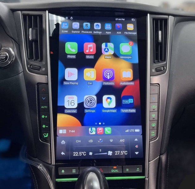 INF - SCREEN - SCREEN UPGRADE FOR INFINITI Q50/Q50S/Q60/Q60S WITH DUAL SCREENS