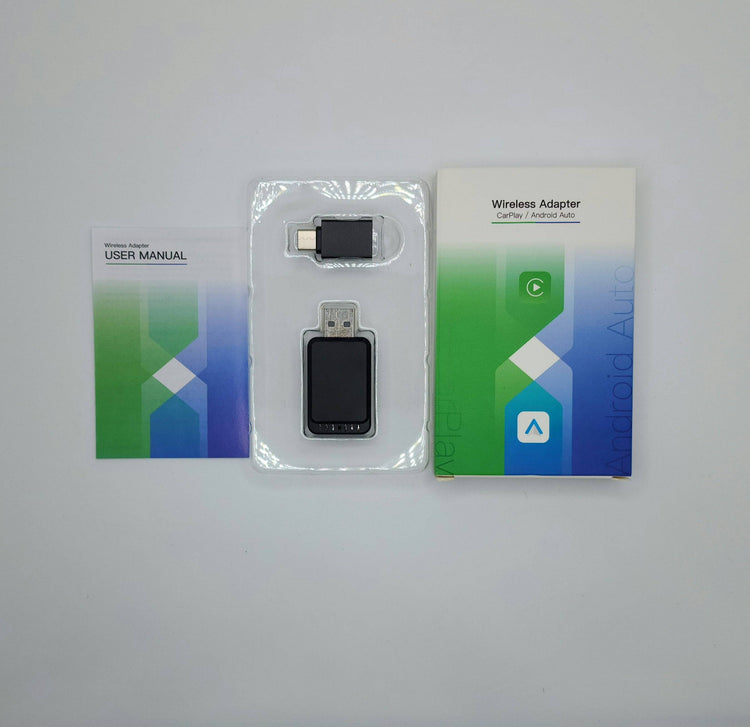 AC-W Wireless CarPlay / Android Auto Adapter - No Lag, Easy Install