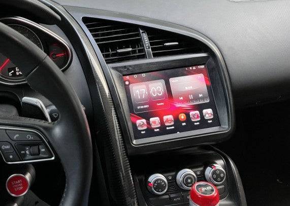 R8-RADIO (MATTE BLACK) - 8.5" Radio Upgrade for the Audi: R8 (2007-2015)