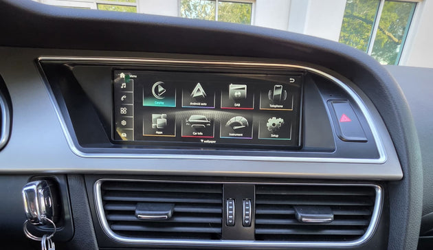 SYMA5-13L - 8.8" OEM Fit Screen upgrade for Audi A5 2013-2016 WITH SYMPHONY or CONCERT RADIO