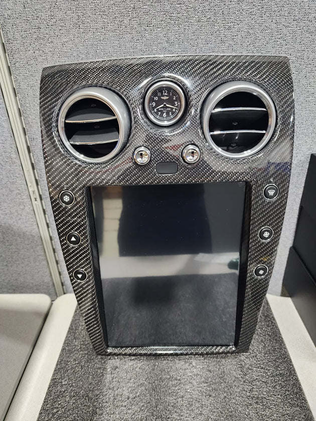 BNT-SCREEN (Real Carbon Fiber): Complete Radio Upgrade for Bentley Continental
