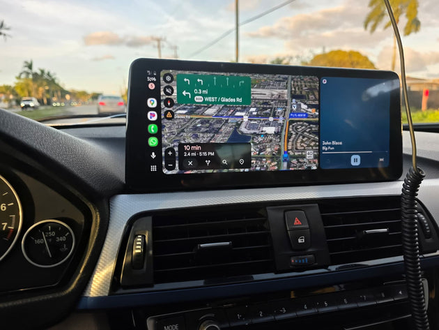 CIC5-A - 12.3" Android touchscreen upgrade for BMW 5 Series 2010-2012 W/ CIC System