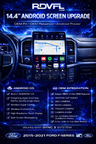 FRD-S3 - 14.4" SCREEN UPGRADE FOR 2015-2021 F-SERIES TRUCKS WITH SYNC 3