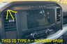 FRD-S4-A (ROUNDED DASH) - 13" SCREEN UPGRADE FOR 2022-2025 F-SERIES TRUCKS WITH 8" SYNC 4