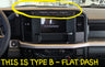 FRD-S4-B (FLAT DASH) - 13" SCREEN UPGRADE FOR 2022-2025 F-SERIES TRUCKS WITH 8" SYNC 4