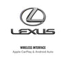 CP3-LEX19-B: Wireless Carplay for Lexus Vehicles w/ LARGE TOUCHPAD and 10.25" or 12.3" Screen