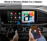 CP/AA-MIRROR-S: Wireless CarPlay Adapter for ALL radios with wired CarPlay