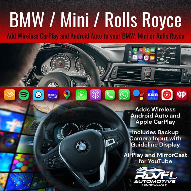 CP1-NBT-i - Wireless CarPlay for 2014-2017 BMW i3 / i8