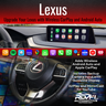 CP3-LEX19: Wireless Carplay for Lexus Vehicles w/ LARGE TOUCHPAD and 7" or 8" Screen