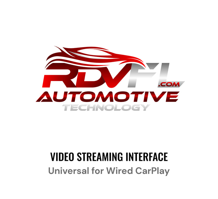 STREAMER: STREAM VIDEO to OEM & AFTERMARKET Radios With WIRED CARPLAY